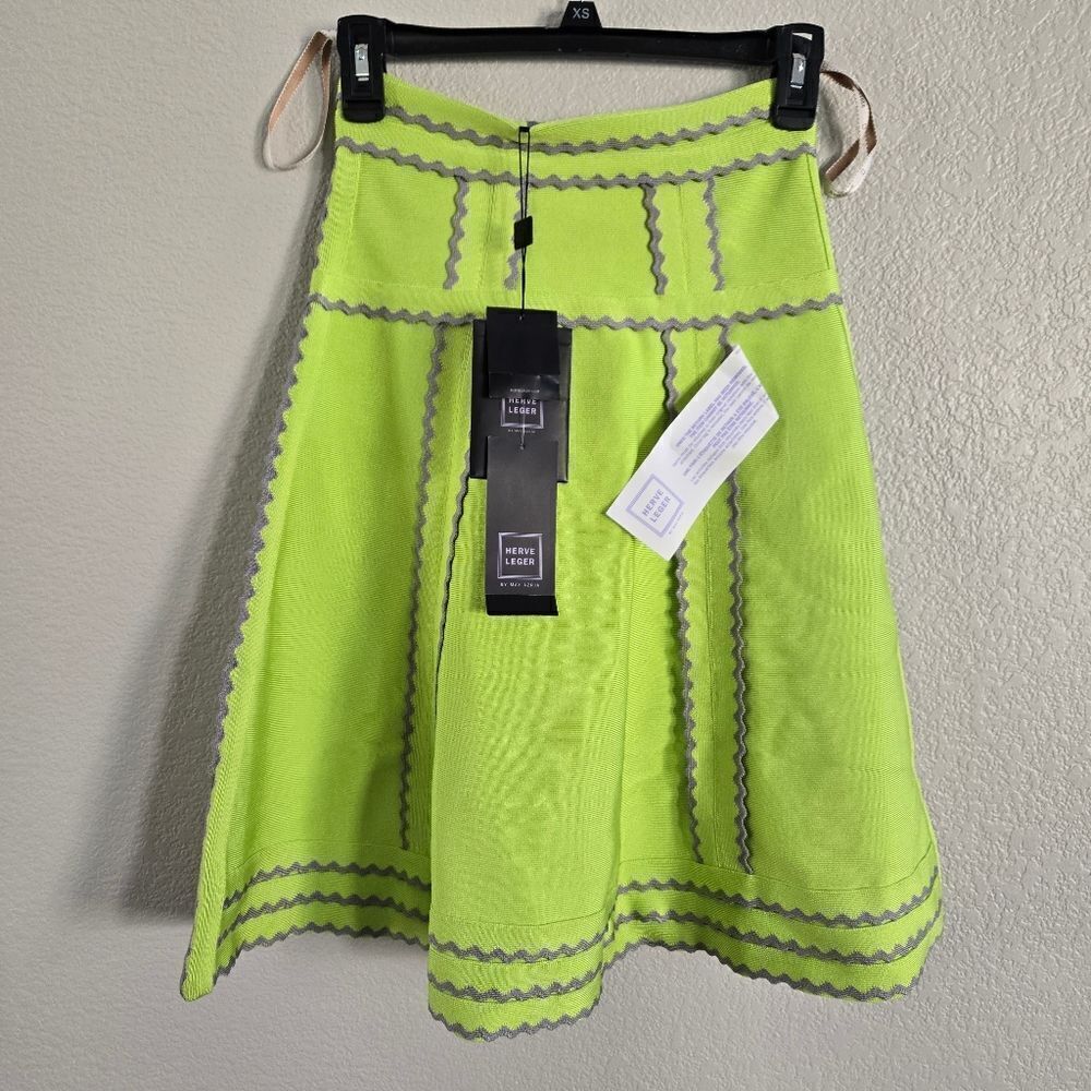 Herve Leger A-line skirt size XXS